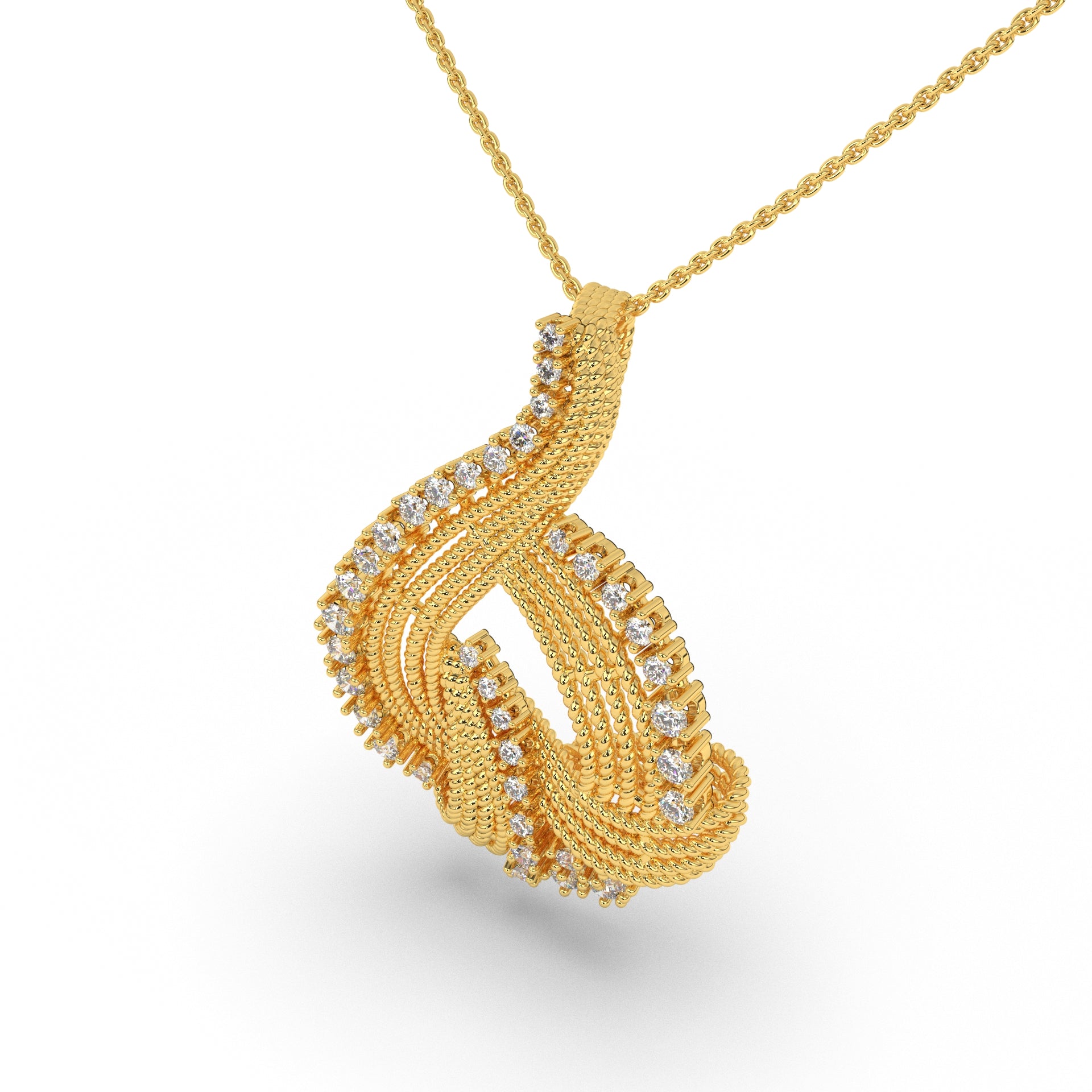 Serenity Swan pendant