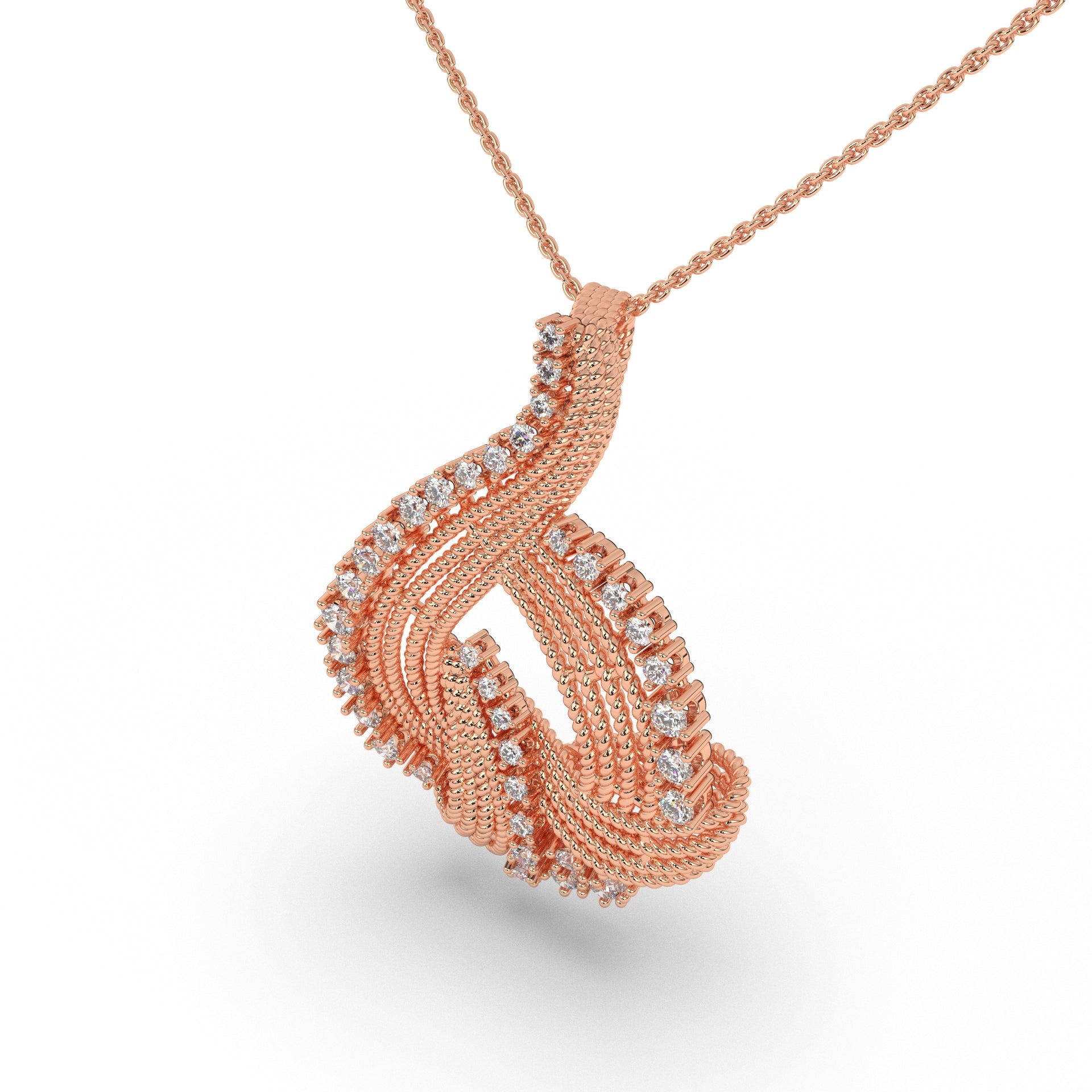 Serenity Swan pendant