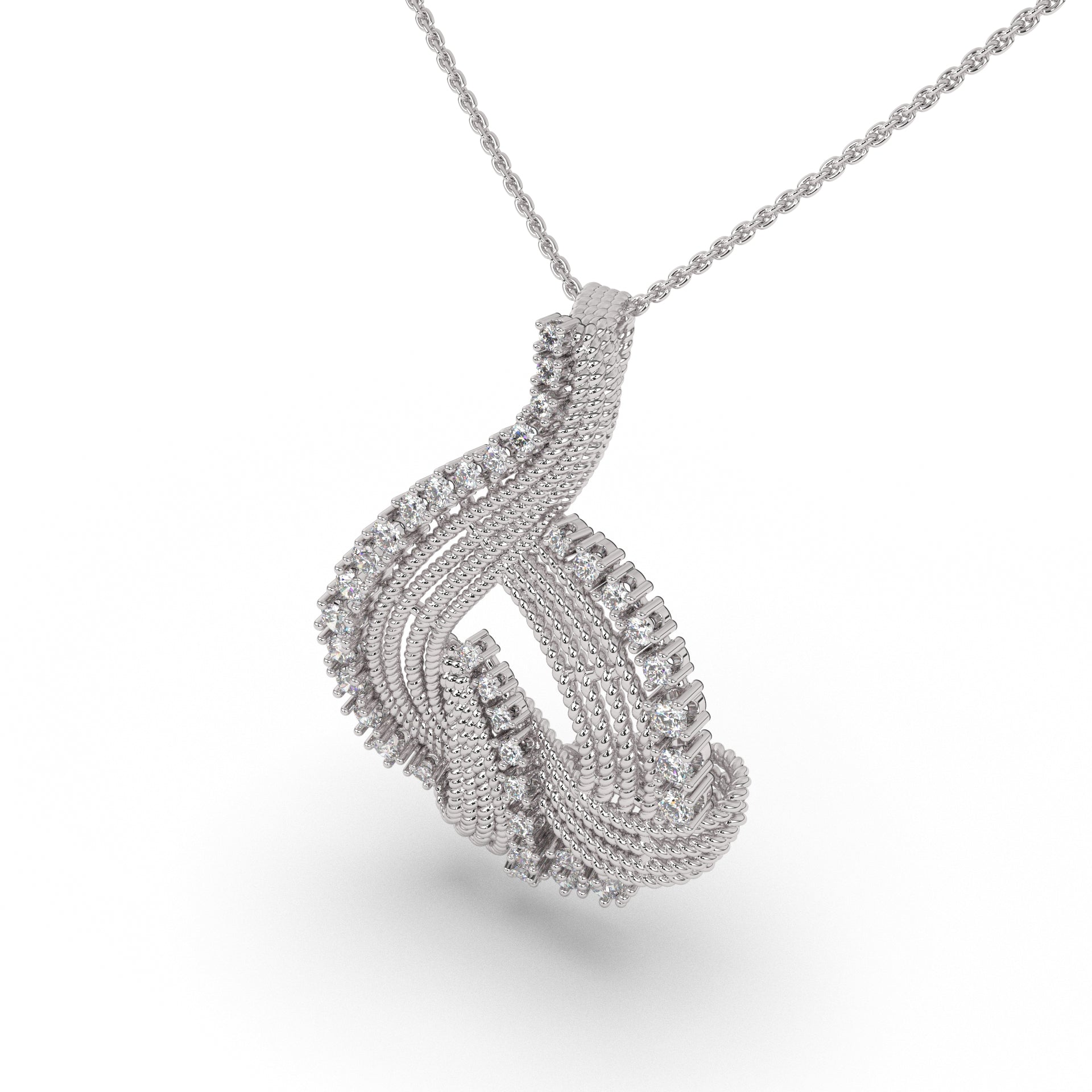 Serenity Swan pendant