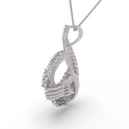 Serenity Swan pendant