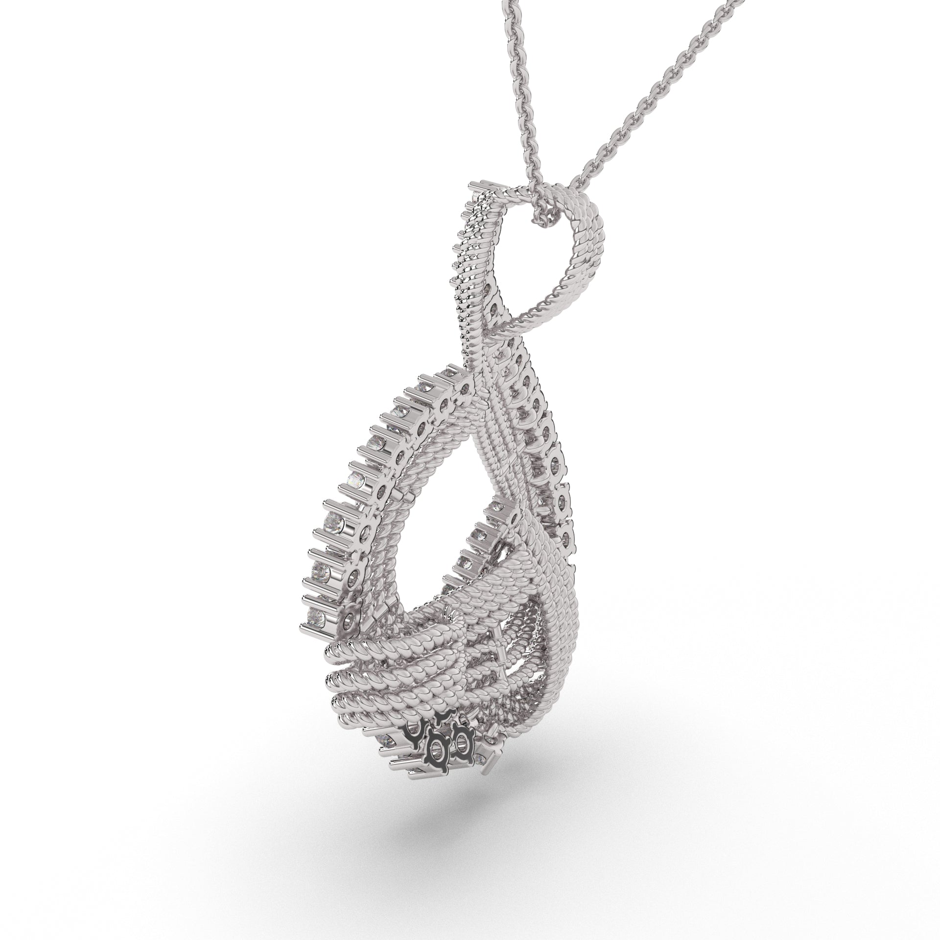 Serenity Swan pendant