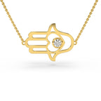 Hamsa Heart Harmony Pendant