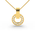 The Dazzling Halo pendant