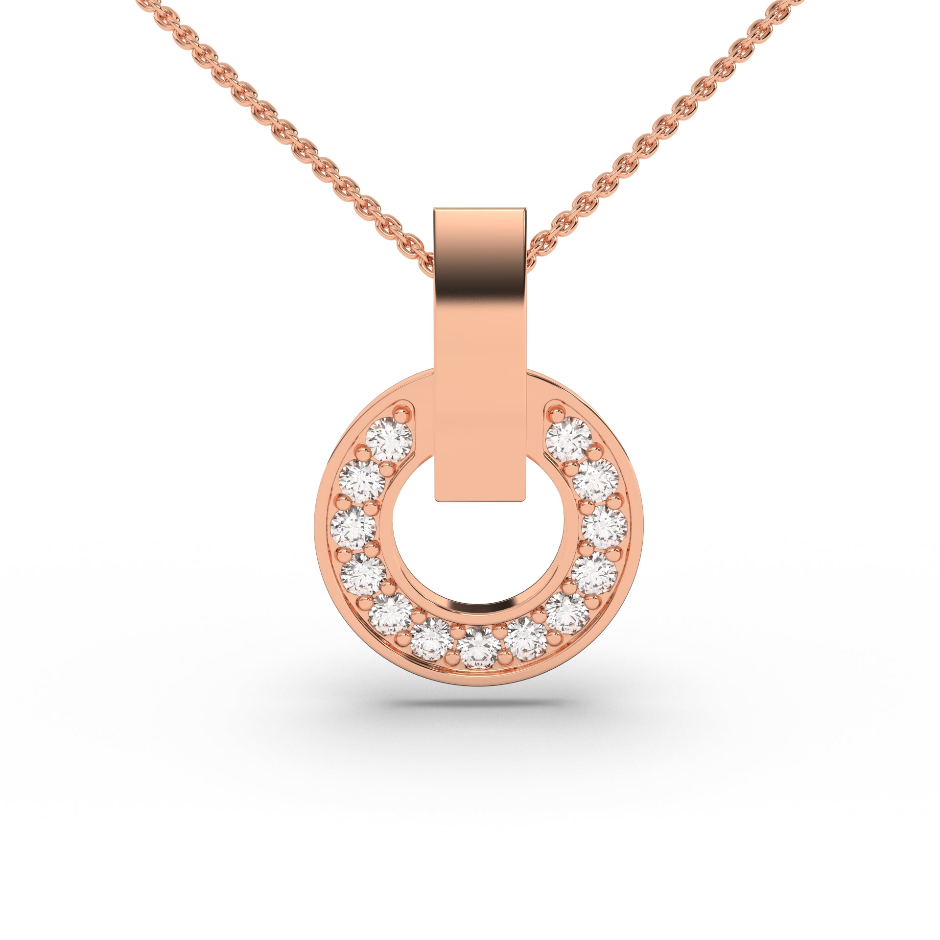 The Dazzling Halo pendant