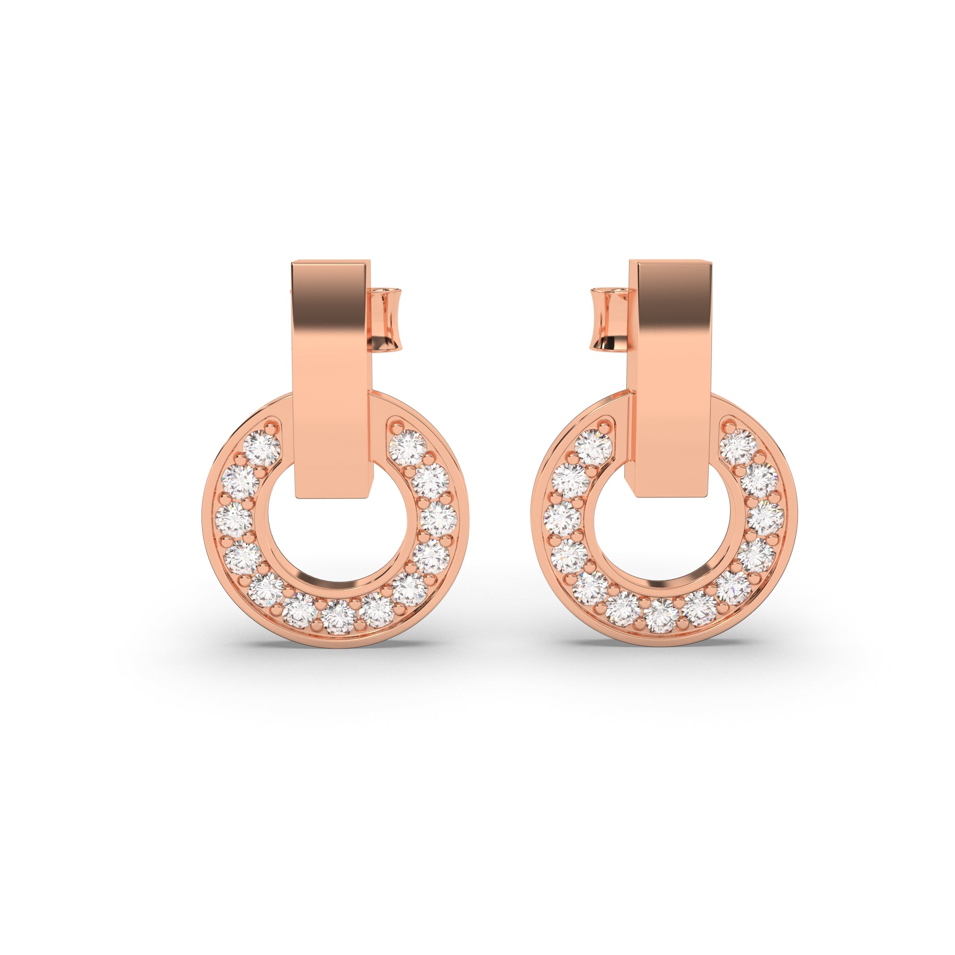 The Dazzling Halo earrings