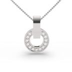 The Dazzling Halo pendant