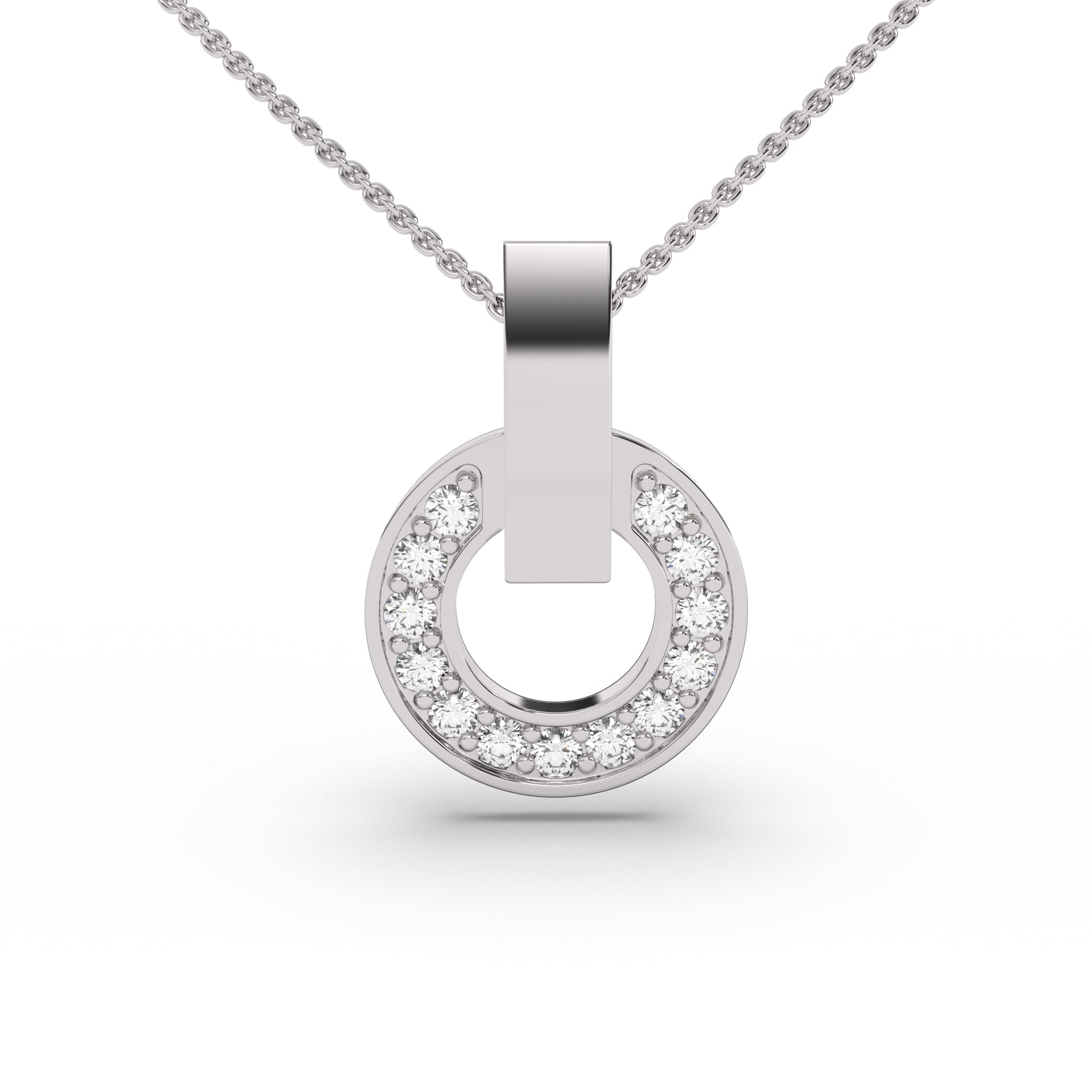 The Dazzling Halo pendant