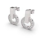 The Dazzling Halo earrings