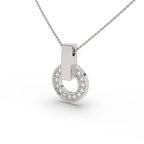 The Dazzling Halo pendant