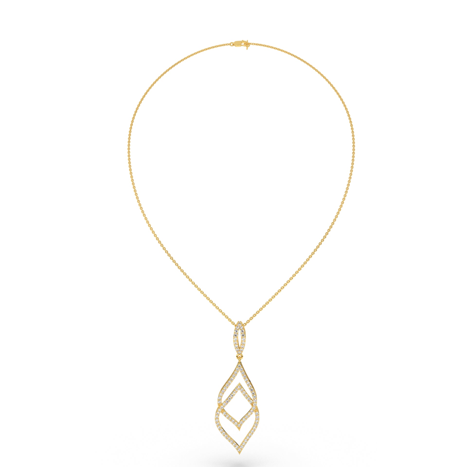 Leaf Embrace Pendant
