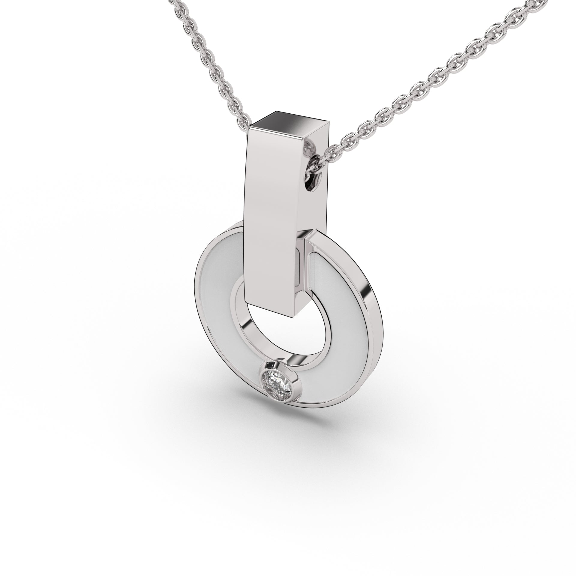 The Classic Halo pendant