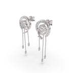 Sparkling Swirl Earrings
