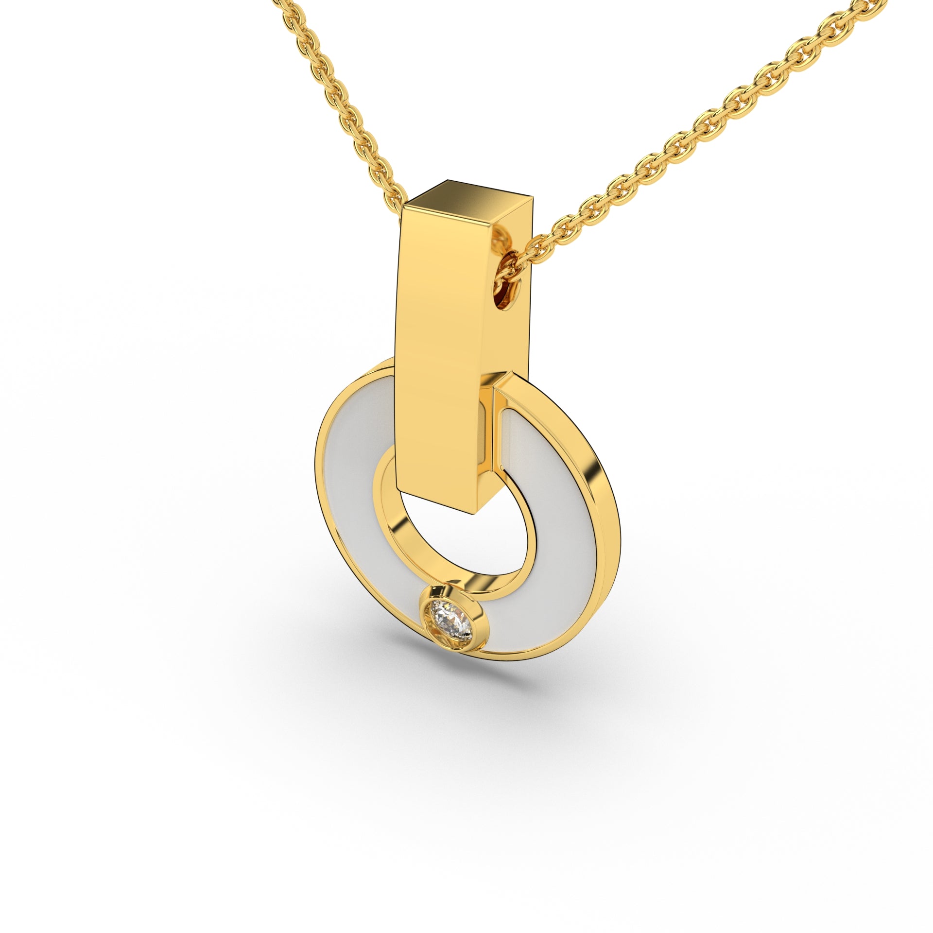 The Classic Halo pendant