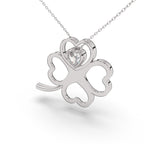 The Shamrock Serenity Pendant