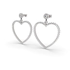 Sparkling Hearts Finesse Earrings