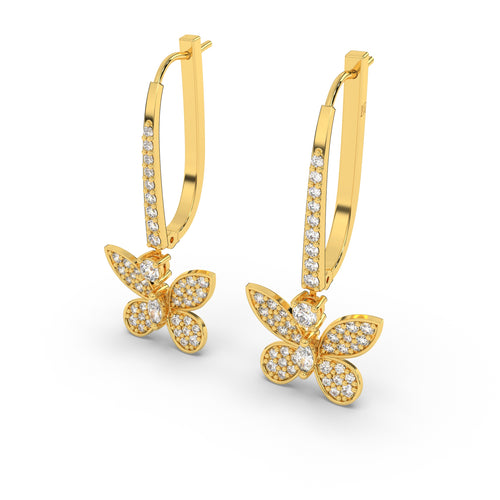 Butterfly Cascade Charms