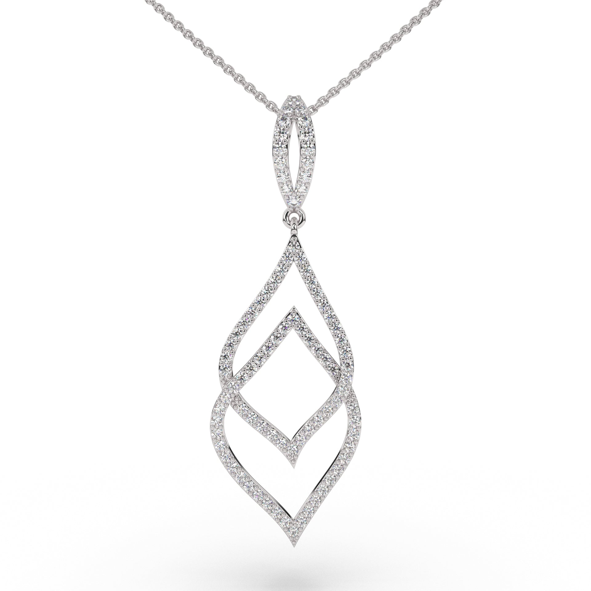 Leaf Embrace Pendant