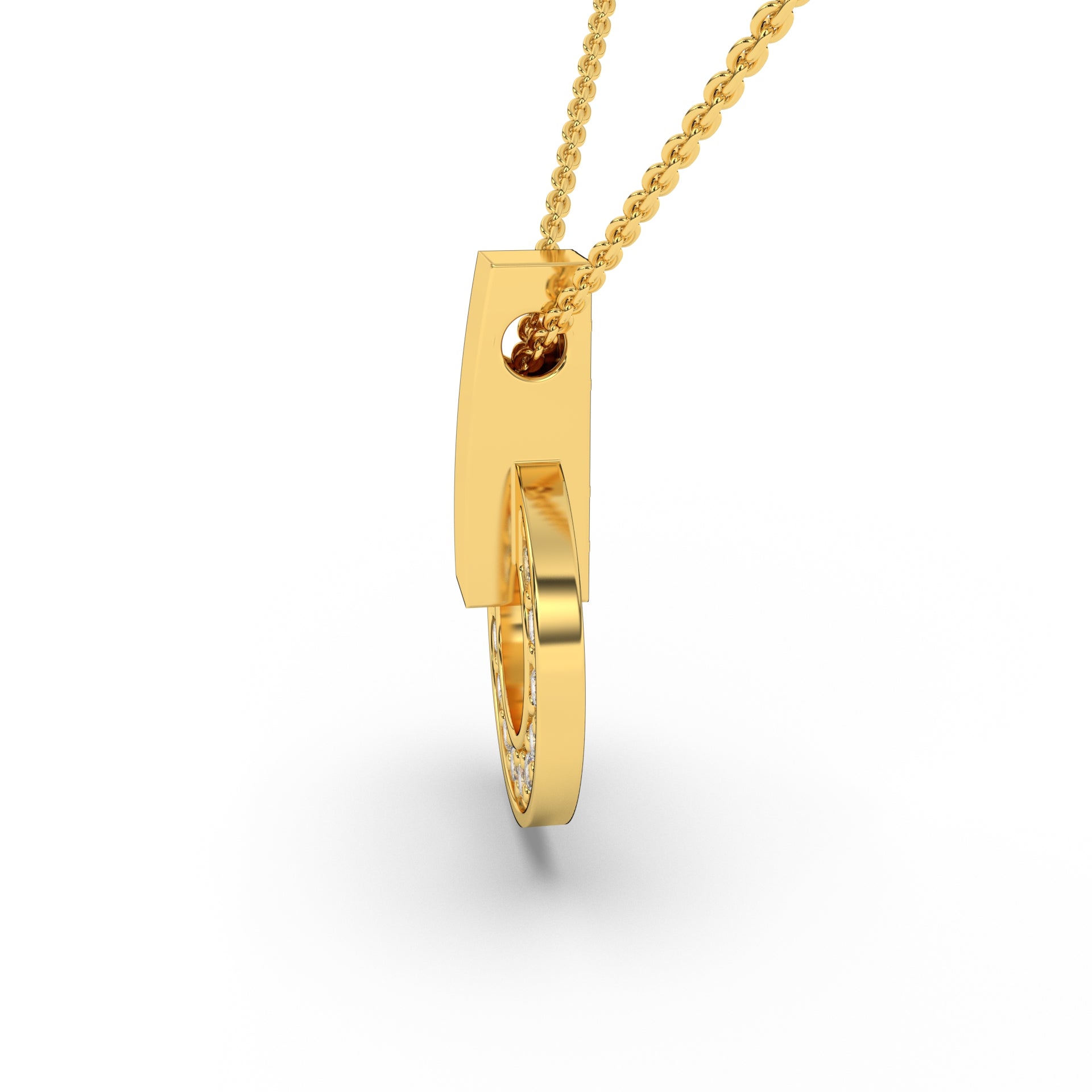 The Dazzling Halo pendant