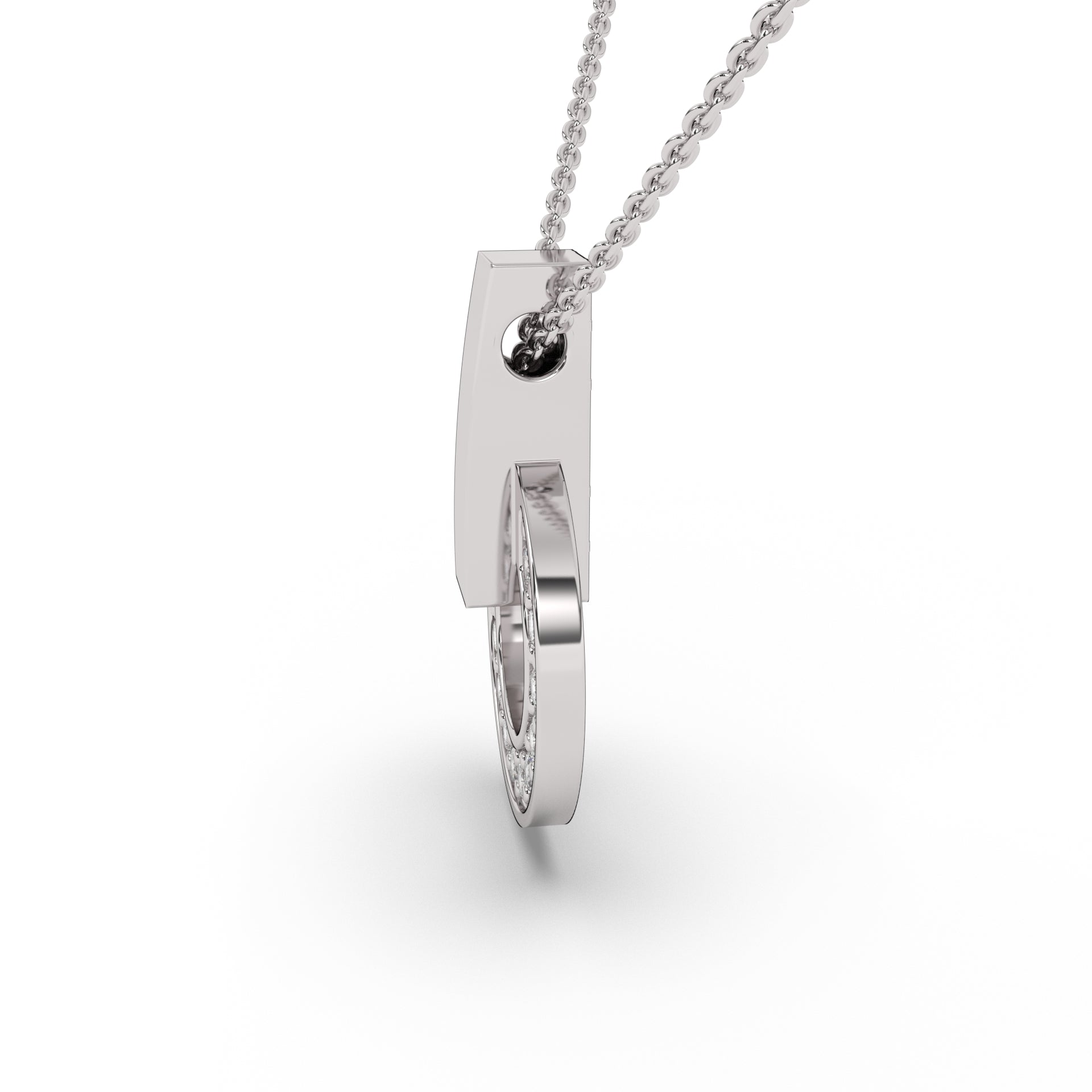 The Dazzling Halo pendant