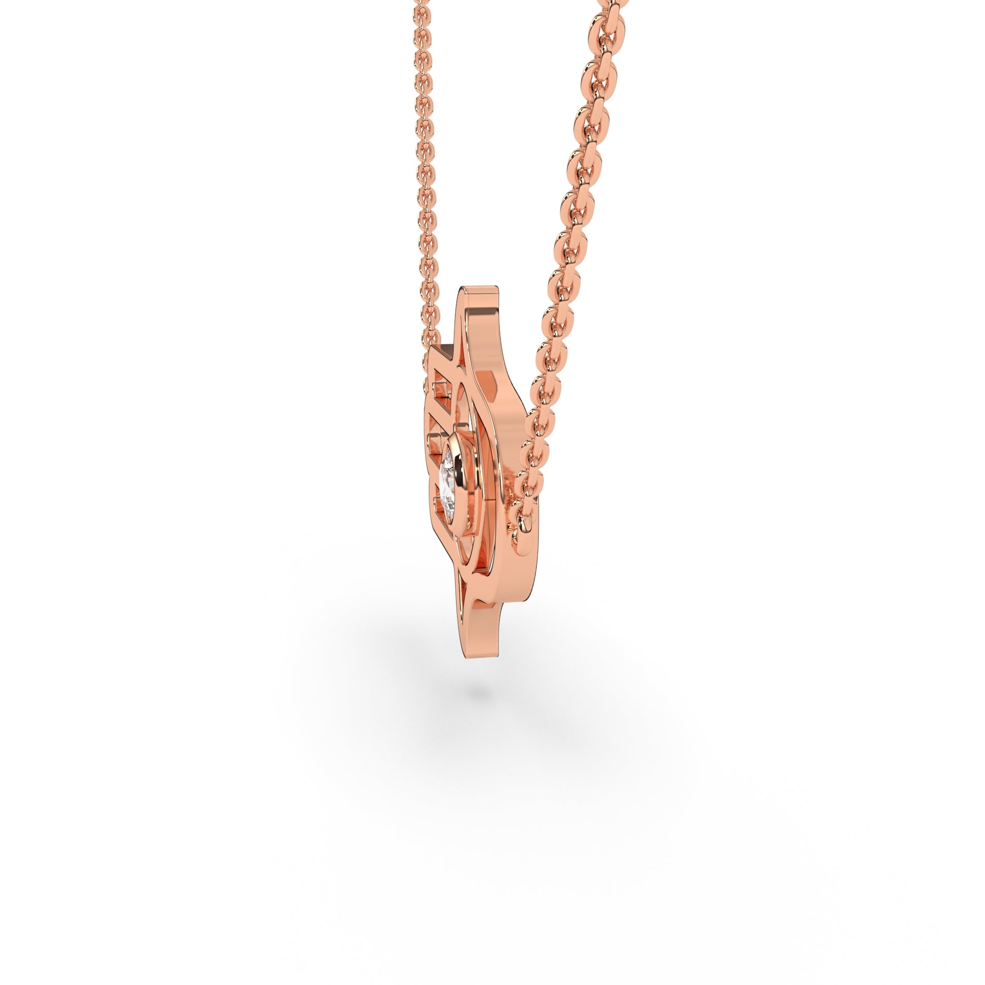 Hamsa Heart Harmony Pendant