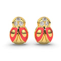Ladybug Luck Charm Earrings