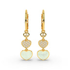 Trinity Hearts Cascade Earrings