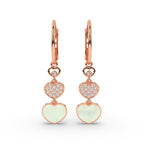 Trinity Hearts Cascade Earrings