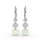 Trinity Hearts Cascade Earrings
