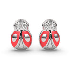 Ladybug Luck Charm Earrings