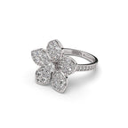 Floral Pink Panache Ring