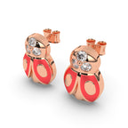 Ladybug Luck Charm Earrings