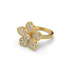 Floral Pink Panache Ring