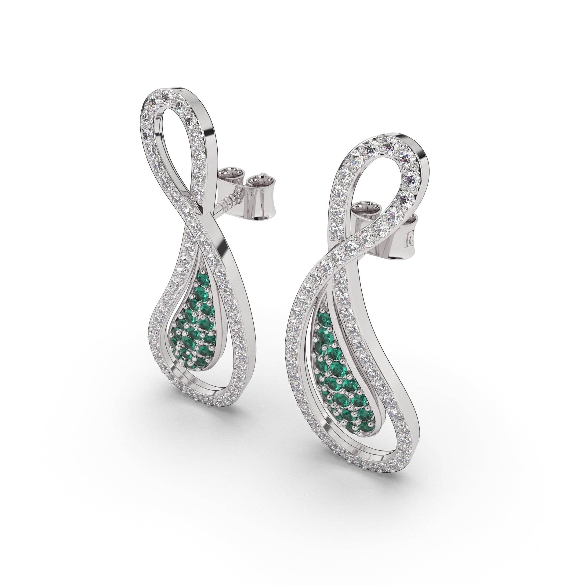 Binate Fusion Drops Earrings