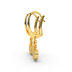 Sparkling Hearts Cascade Earrings