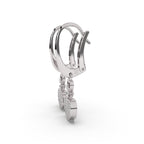 Sparkling Hearts Cascade Earrings