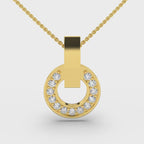The Dazzling Halo pendant