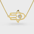 Hamsa Heart Harmony Pendant