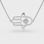 Hamsa Heart Harmony Pendant