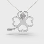 The Shamrock Serenity Pendant