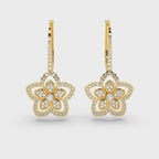 Blooming Pink Panache Earrings