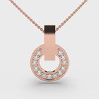 The Dazzling Halo pendant