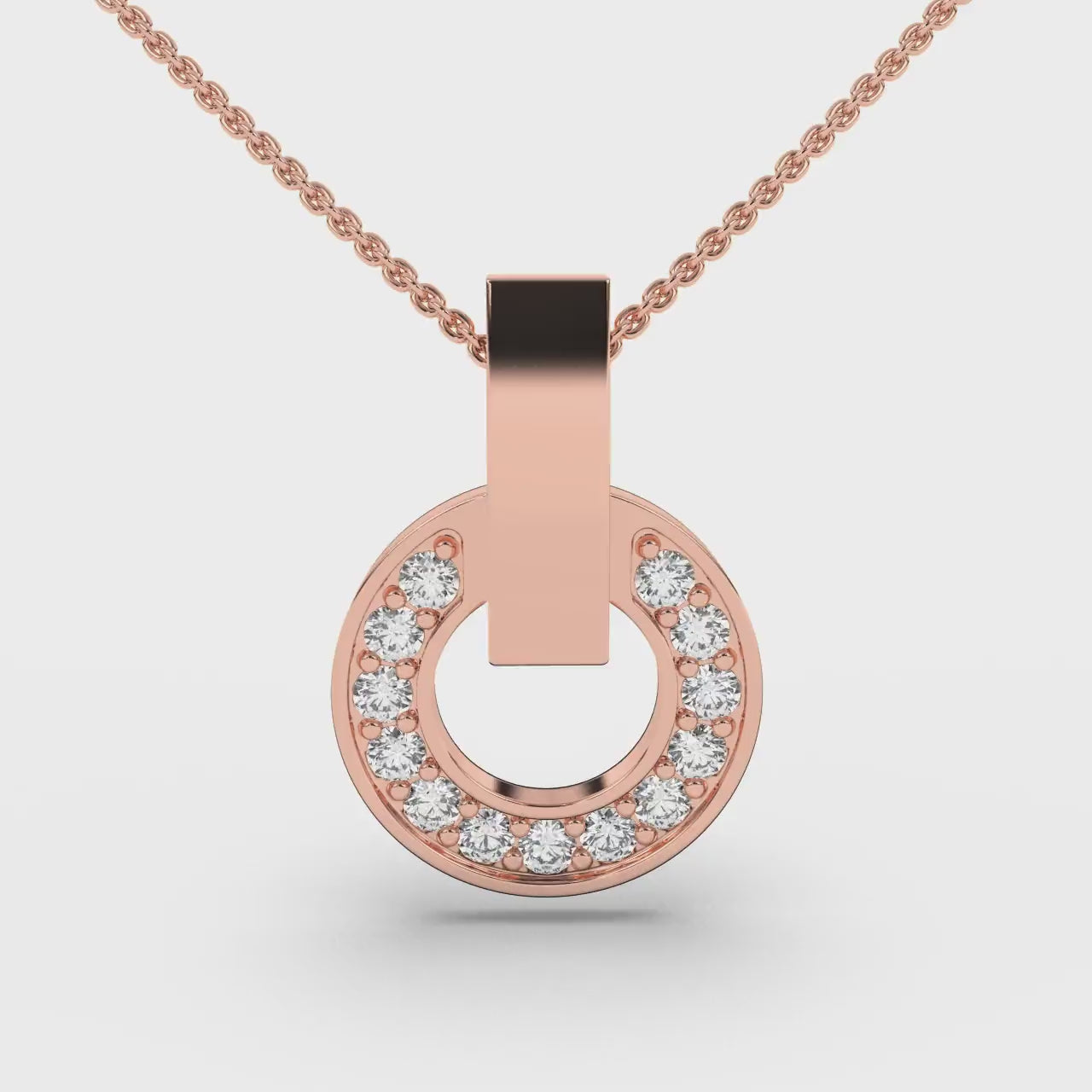 The Dazzling Halo pendant