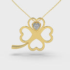 The Shamrock Serenity Pendant
