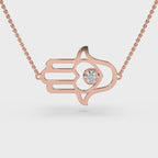 Hamsa Heart Harmony Pendant